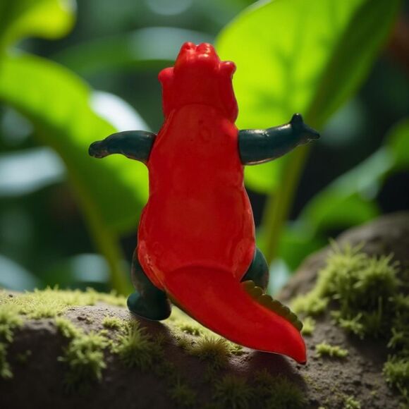 2000 Rainforest Cafe Gator Action Figure Movable Limbs Jungle Toy B19 - Picture 4 of 4